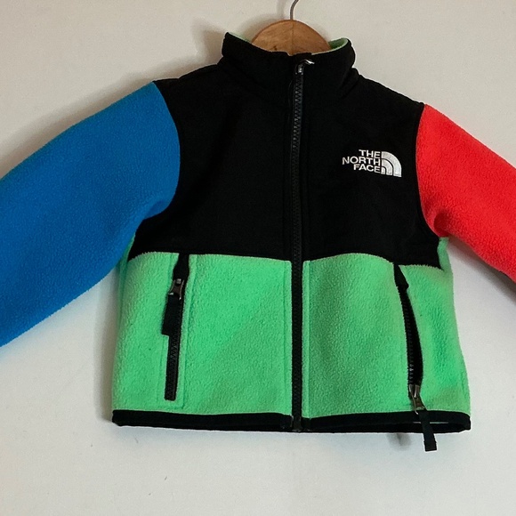 Toddler The North Face Denali Color block Fleece size 2.